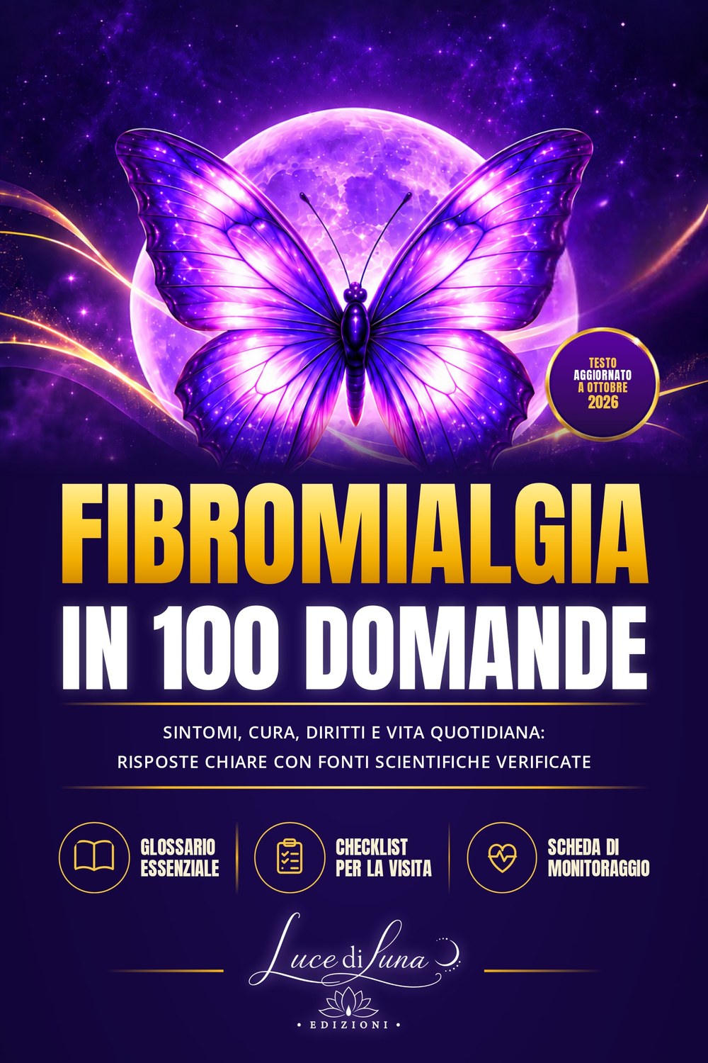 Copertina di Fibromialgia in 100 Domande