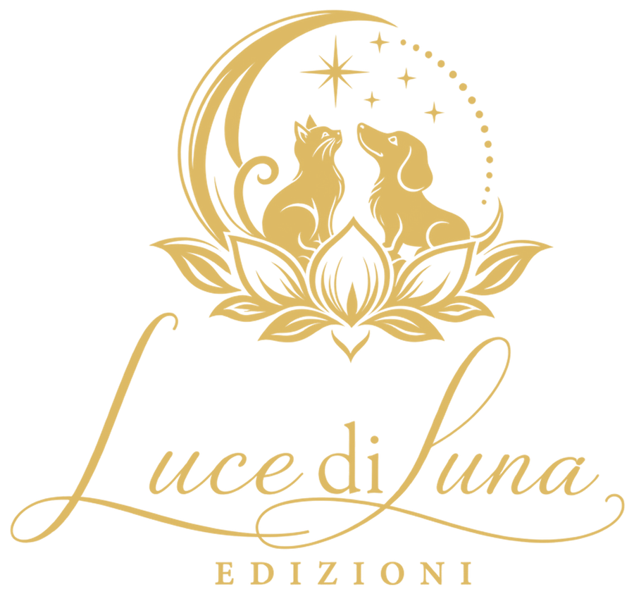 LucediLuna Edizioni: luna, gatto e cane sul loto